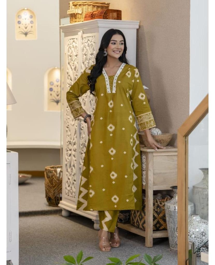 Women Designer Kurta Pant Dupatta Set Indian Bollywood Top Tunic Kurti Salwar Suit Dress