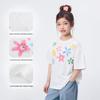 Xiaoyinman Girls' Cartoon Print Short Sleeve T-shirt