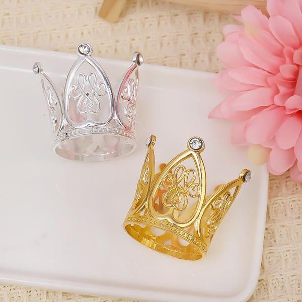 3 peças Coroa Tiara Pequena de Strass Mini Coroa Cake Topper Para Arranjos de Flores Chá de Bebê Aniversário Casamento Decoração