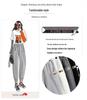 Women's Velvet Fleece-Lined Jogger Pants - Casual, Loose-Fit Harem Style