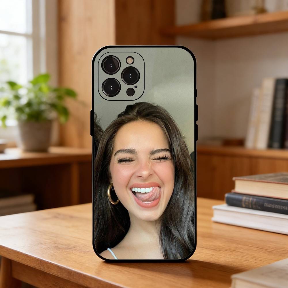 Hot A-Addison Rae Phone Case For iPhone17,16,15,14,13,12Plus,Pro Max,XS,5G Soft Silicone Black Cover