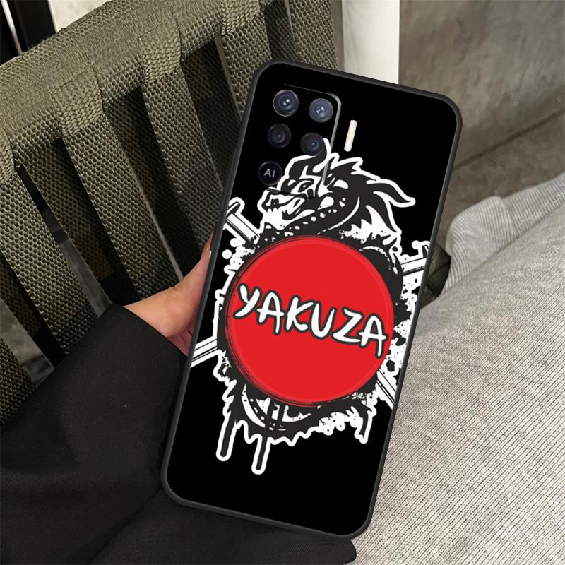 Japan Yakuza Case For Oppo A18 A38 A58 A78 A98 A74 A94 A54 A40 A60 A80 A16 A76 A96 A15 A57S A17 A77 Cover