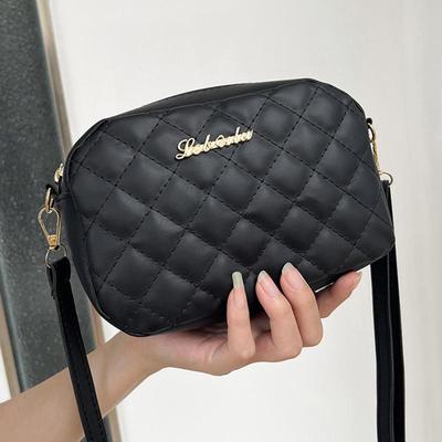 Moda PU Deri Kadın Omuz Çantaları Lüks Tasarım Kapitone Alışveriş Çantası Kadın Rahat Çapraz Çantalar Kadın Küçük El Çantası Çanta