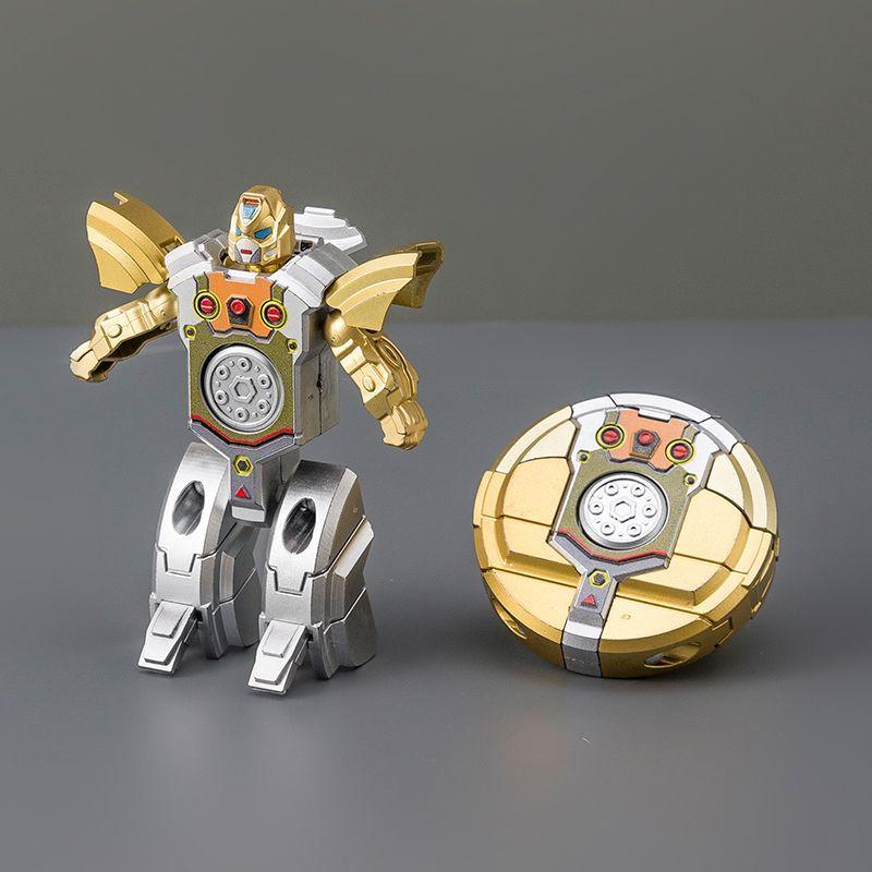 Transformable Robot Fingertip Spinner A Stress-Relief Finger Spinner Suitable For Boys And Adults Educational Sensory Toy