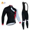 Cycling Jersey Set 2025 Men Winter Thermal Fleece Long Sleeve Road Bike Cycling Clothing MTB Cycling Jacket Ropa Ciclismo Hombre