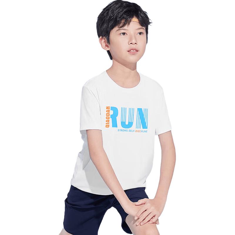 QIAODAN Kids' Unisex Short Sleeve T-Shirt