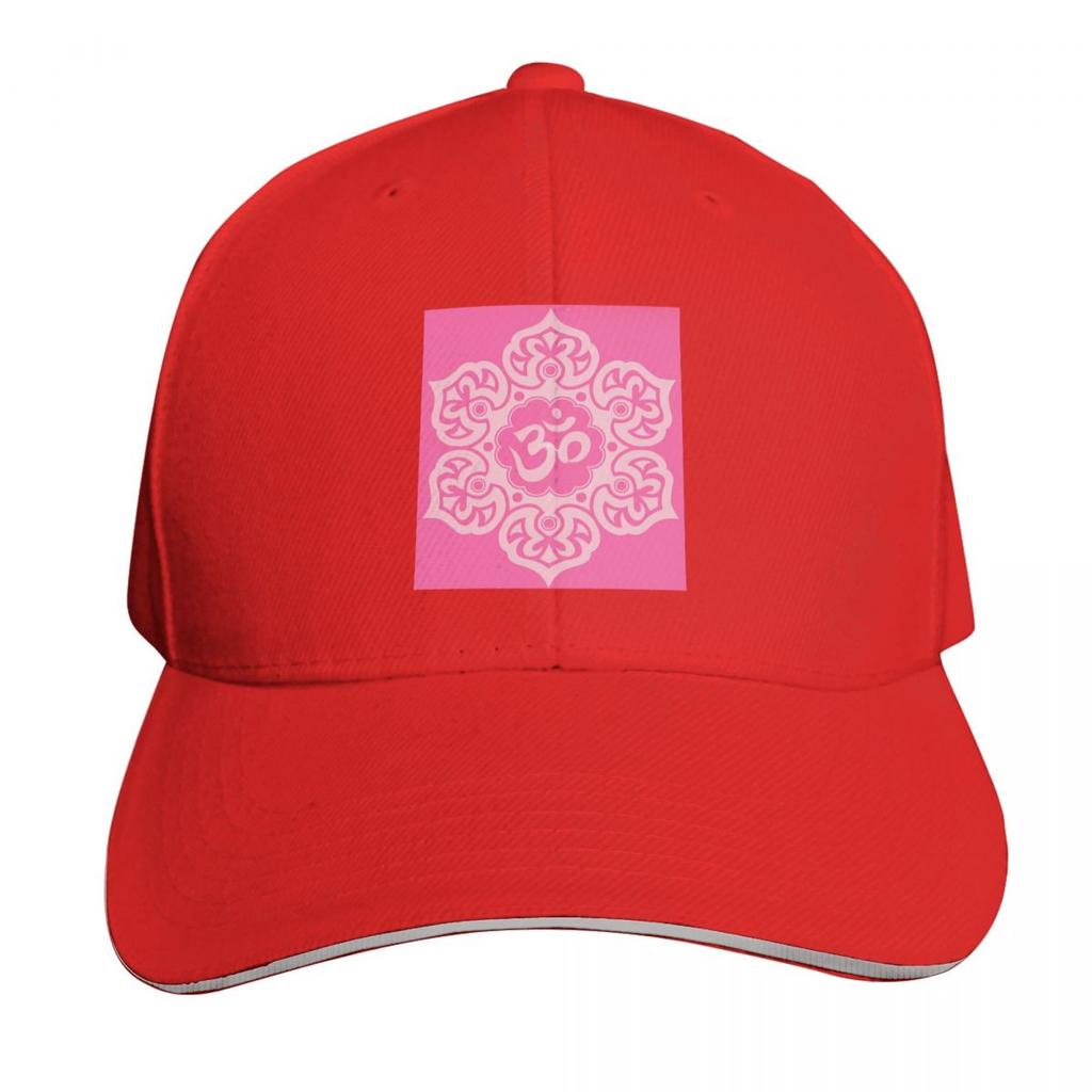 Om Yoga Lotosblume Buddhistischer Lotos Meditationskappe Lässige Baseballkappen Verstellbarer Hut Hip Hop Sommer Unisex Baseballkappen