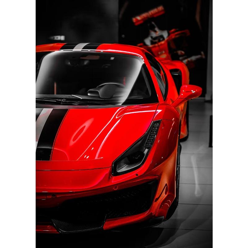 Cool Modern Car Series Photography Posters Pop Super Sports Cars Prints Canvas Painting Wall Art Pictures Home Living Room Decor