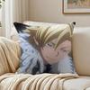 Dark Action Anime TTougen AAnki Cushion Cover Linen Pillowcase Soft  for Sofa Bed Home Room Decor
