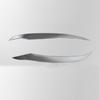 2PCS Chrome Front Head Light Lamp Eyelid Eyebrow Strip Cover Trim Styling Accessories For Hyundai Tucson 2015 2016 2017