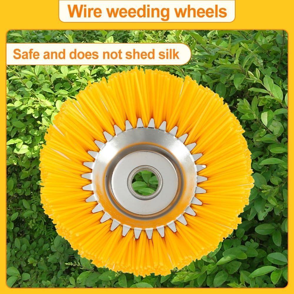 8 Inch Universal String Trimmer Blade Steel Durable Upgraded Trimmer Head Easy Install Replacement