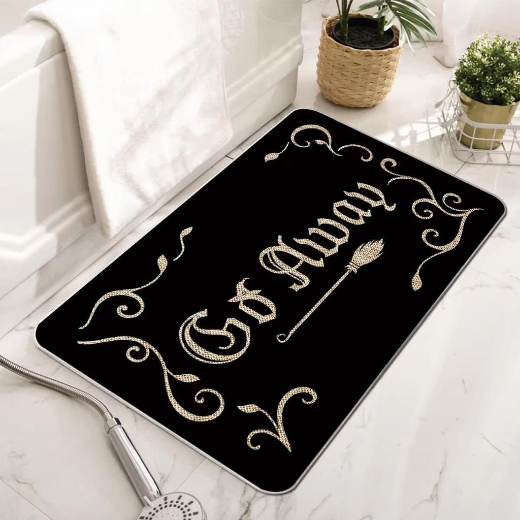 Happy Halloween Welcome Doormat Soft Pumpkin Witch Carpet for Home Decorative Entrance Floor Mat Living Room Rug Kitchen