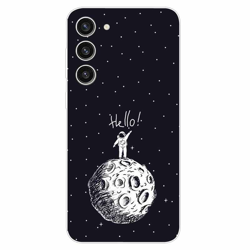 For Samsung A25 Case TPU Painted Space Tiger Silicone for Samsung Galaxy A15 4G Soft Cover for GalaxyA15 5G Shockproof Cases