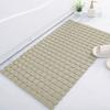 PVC Anti-slip Floor Mat Anti-drop Shower Foot Scrubber Flexible Bathroom Foot Pedal  Washroom