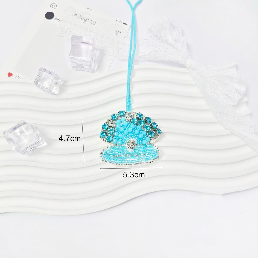 5-10cm Rhinestone Patch Starfish Pendant Sea Horse Patch For Bag Decoration Accessories Personalized Gifts Clothing Applique