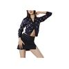 New MLB SS24 Knitwear Women's Navy Blue 3FKCM0241-43NYS