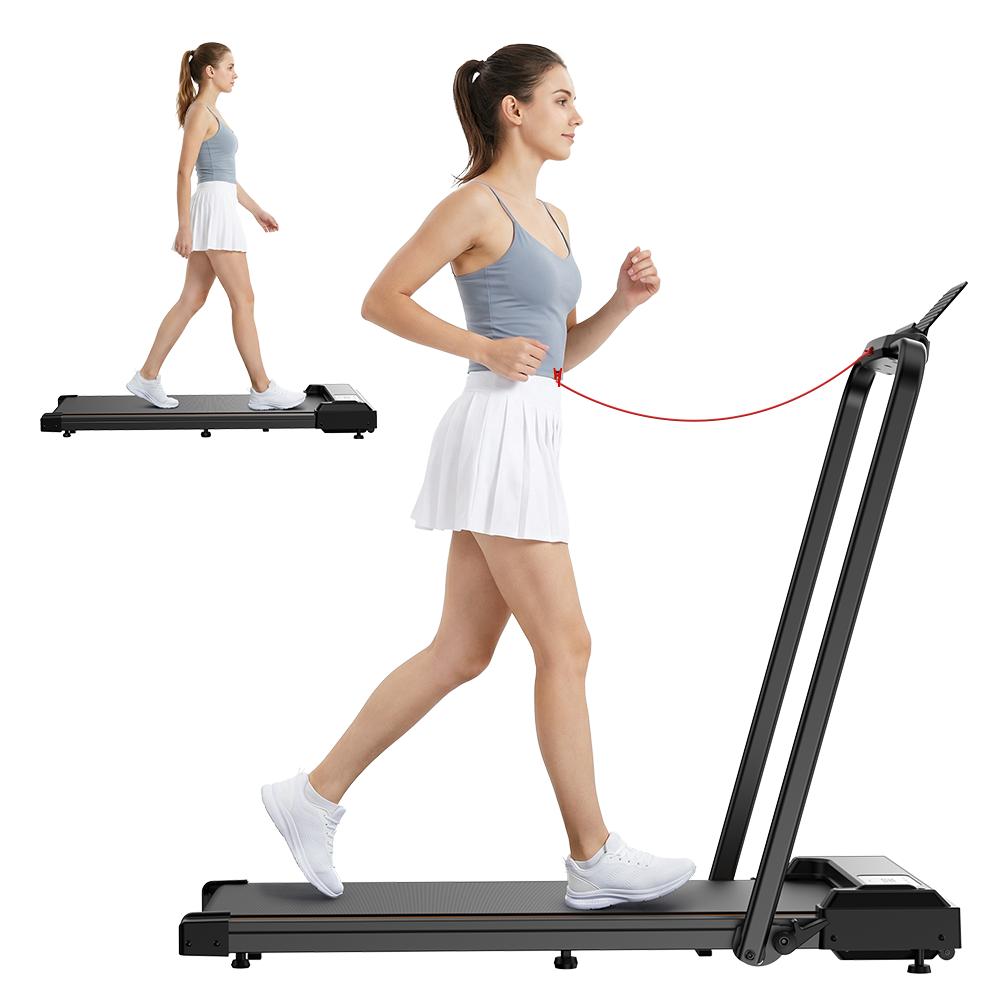 ALNSOOR FT51 Indoor Sports 2-in-1 Treadmill 120KG Load  1-10KM/H Speed Range Fitness Equipment For Adult