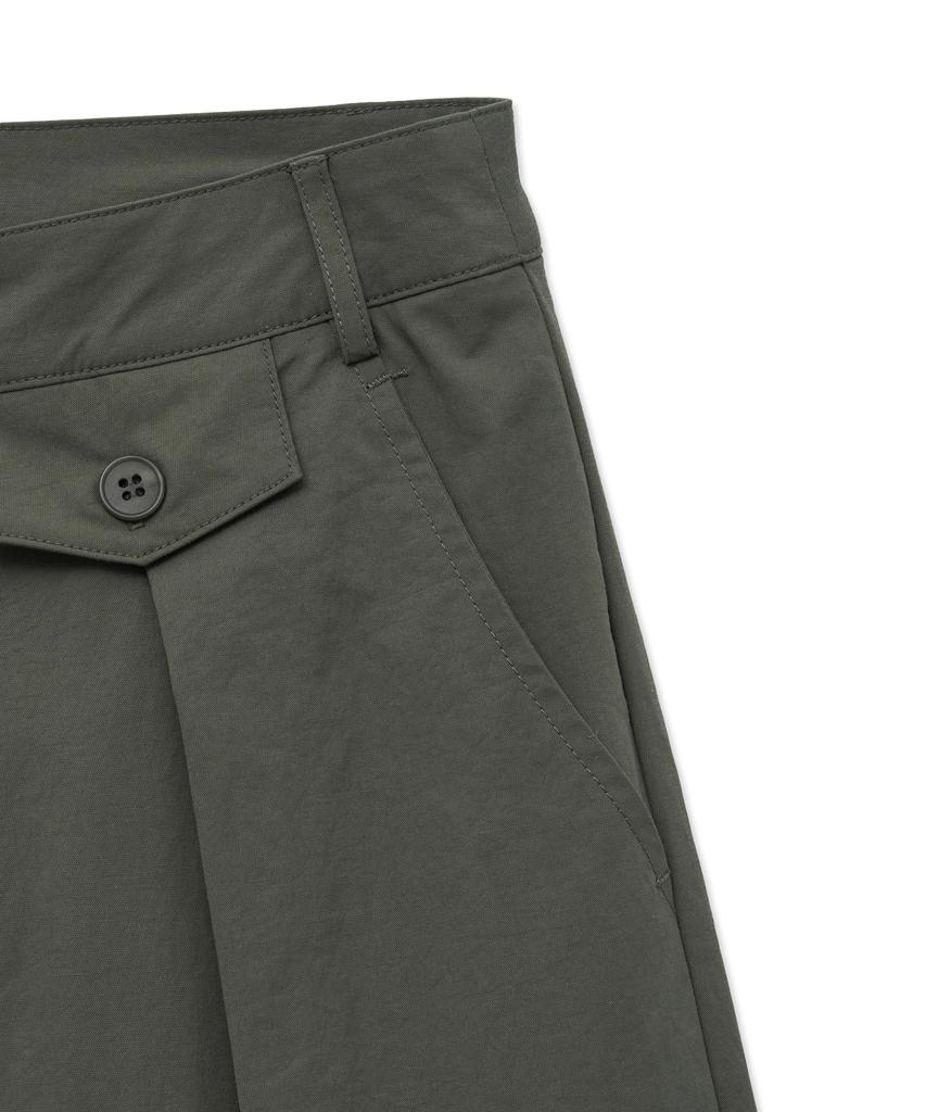 THE SATURDAY EVENING POST One-Tuck Tailored Trousers_Khaki