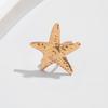Starfish, Sun, Moon, Flower Earrings, Cold Wind Earrings, Versatile Temperament, and High-end Earrings.