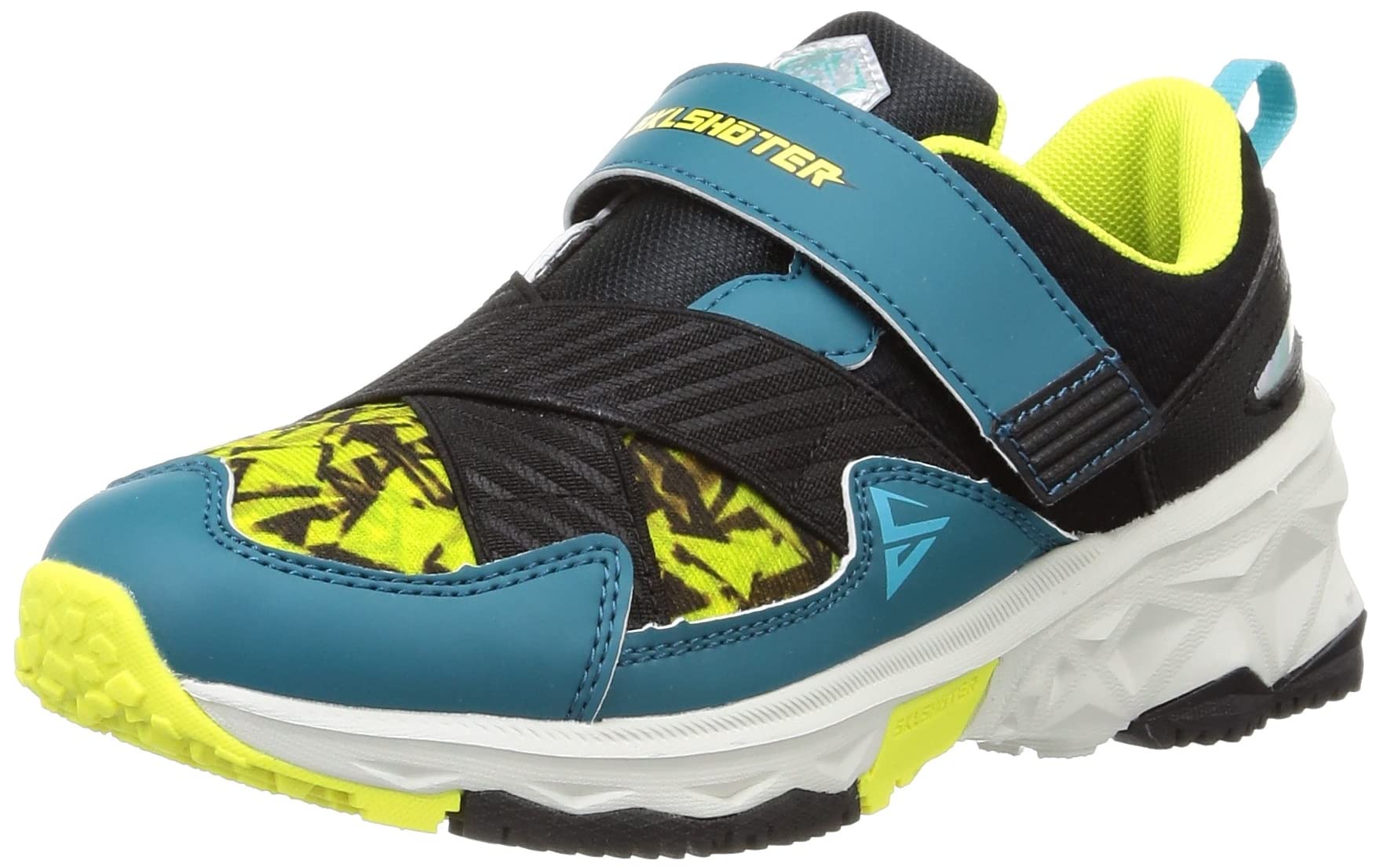 

Athletic 2E [Skill Shooter] Sneakers, Shoes, Magic, Go-Skill, 19-24.5cm, 0.5cm Available, Boys, Kids, SK0030, Green, 21.0 cm, зелений