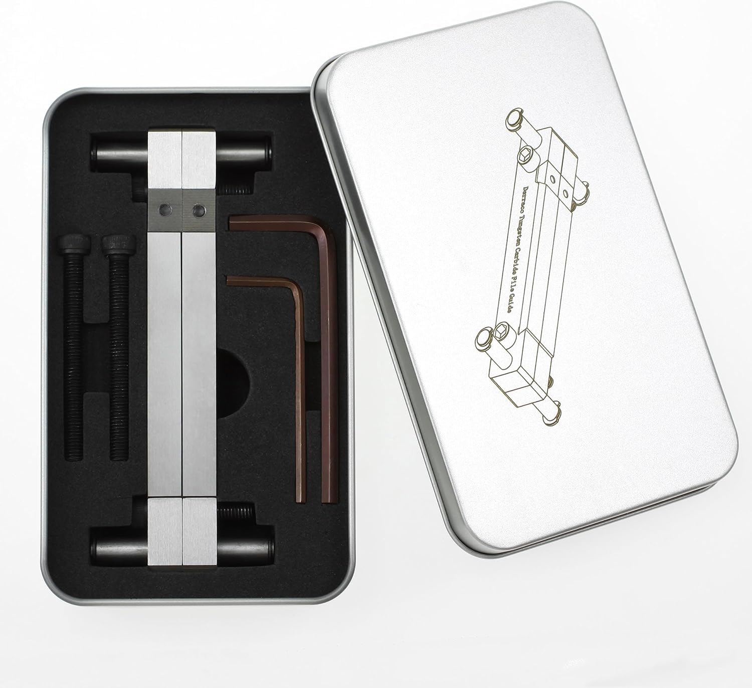 

Derraco Engineering Tungsten Carbide File Guide for Knife Maker MOD 2