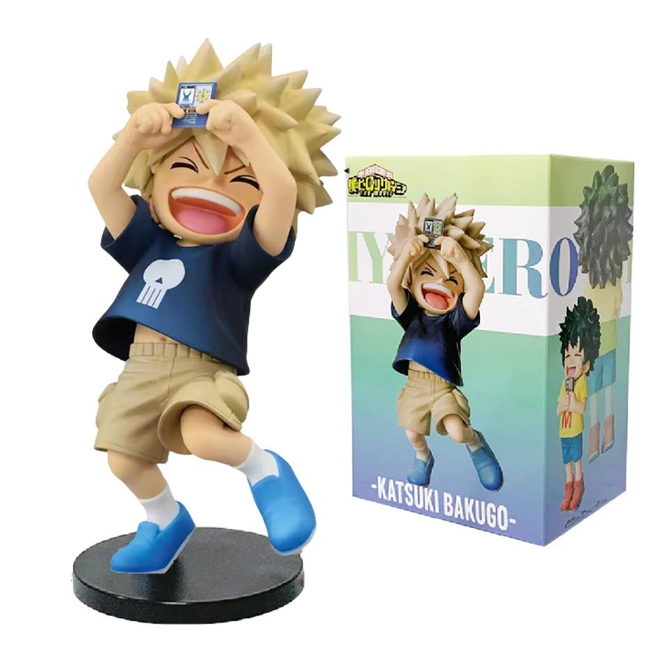 Original My Hero Academia Lzuku Midoriya Katsuki Bakugo Figure Anime Model Toy Childhood Decoration Doll Birthday Gift