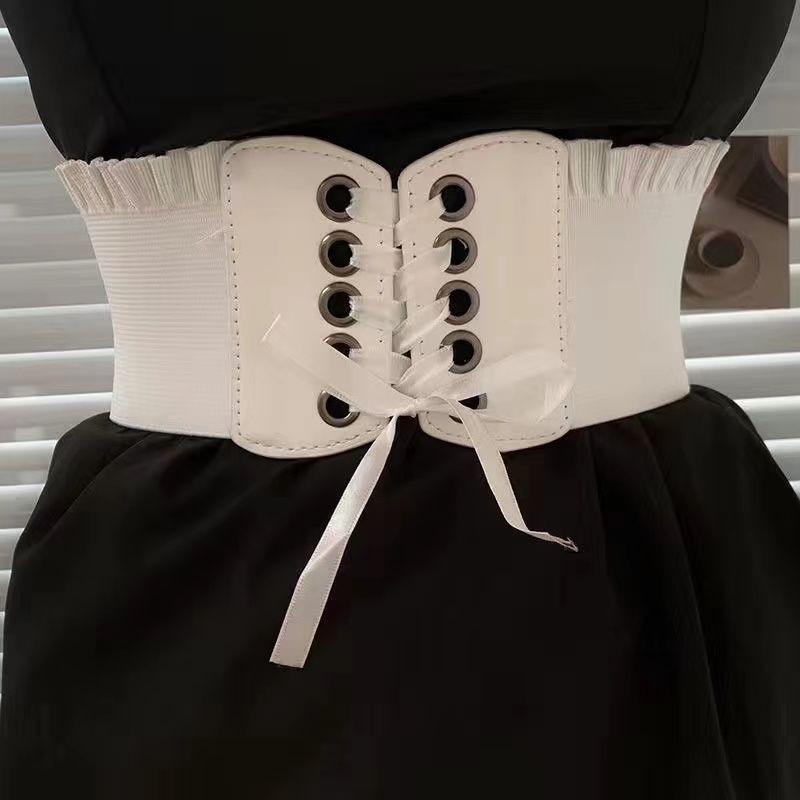 Elegant Black Waist Shaper Belt For Women Versatile Design For Dresses And Fashion