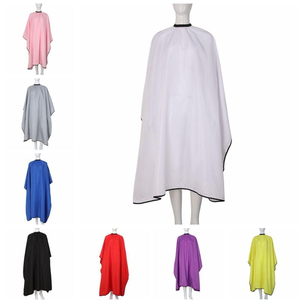 Durable Polyester Pongee Barber Apron Waterproof Colored Haircut Apron Haircut Cover Salon