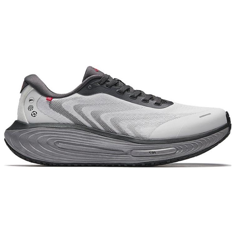 Anta Ark PG7 Comfortable Versatile Non-Slip Wear-Resistant Low-Top Casual Running Shoes Men Sneaker Gray Black 112445534-4