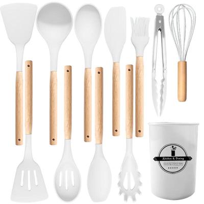 ZISIZ 12-Piece Silicone Kitchen Utensil Set
