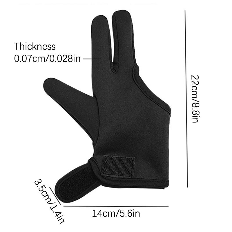 Multifunction Heat Resistant Gloves Reusable Black Cotton Gloves Use With Curling Iron Professional Hair Styling Tool