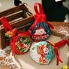 Storage Bag Candy Snack Gift Bag with Handle Christmas Candy Bag  Outdoor Christmas