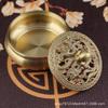 Brass Double Fish Incense Burner Dragon And Phoenix Copper Home Indoor Sandalwood Stove Creative Chinese Style Zen Decorat