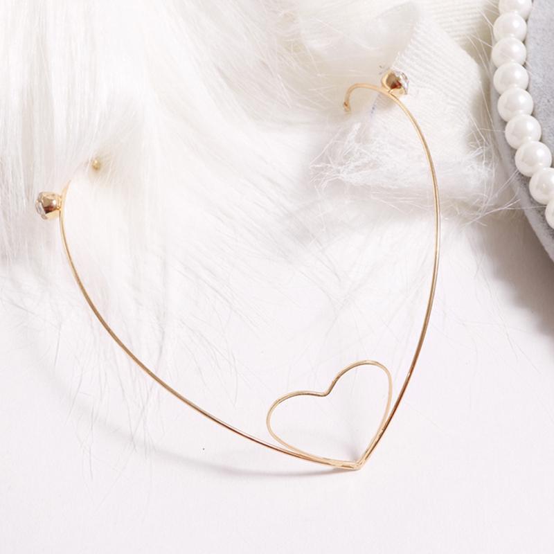 RUI RUI YU Haarband für Damen, süße Legierung, Kristall/Perle/Blatt/liebendes Herz