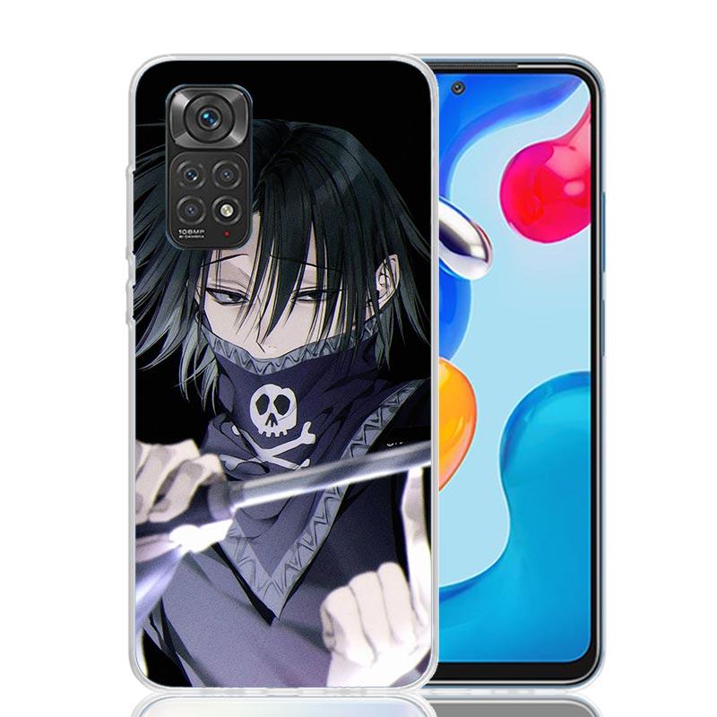 Huner X-Hunters Chrollo Shizuku Phone Case For Xiaomi Redmi Note 15 14 13 12S 12 Pro Plus 11S 11E 11 11T 10S 10 Art Soft Pattern
