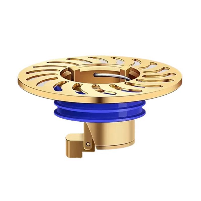 Odor-Blocking Floor Drain Seal and Cover