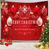 Ashou Merry Christmas Tapestry Wall Decor Hanging Room Decoration Christmas Tree Decorations Santa Claus Tapestry Home Decor