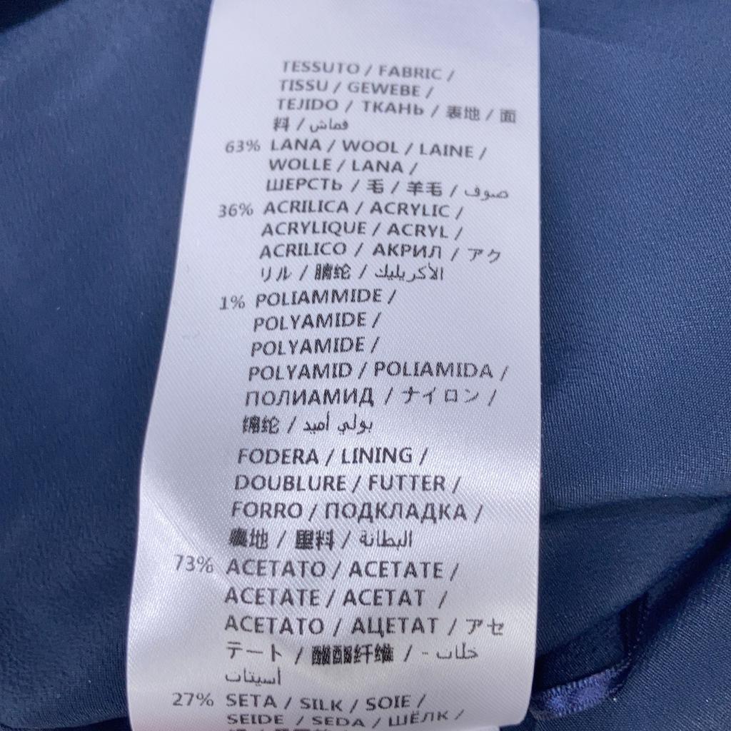 Gucci 584856 2019 Red X Navy X White Gold Button Sleeveless One-Piece Dress 40 multicolorUsed