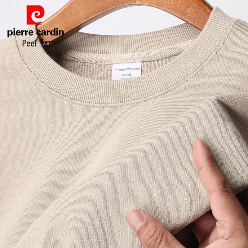 Мужской пуловер Pierre Cardin из 100% хлопка, тяжелый, свободного кроя 2XL