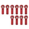 10Pcs Aluminium Alloy M4   and Negative Thrd Tie Push Link Rod Joint For 1/10 Model RC Car