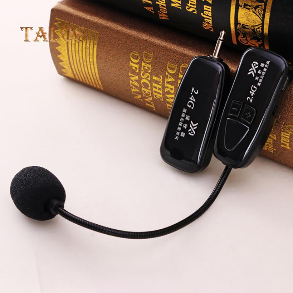 2.4G Wireless Microphone Speech Headset Radio For Loudspeaker Teaching Guide Mic Computer Gadgets