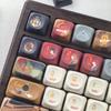 MAIMOOO Keyboard Keycaps Owl Letter Moa Cherry Pbt Rounded Cartoon Magic Keycaps For Aula Ajazz Keyboard