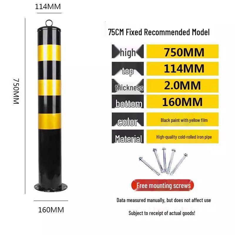 Thickened Steel Guardrail Posts & Anti-Collision Bollards - Road Barriers & Lane Dividers
