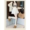 Women's Bow Skirt Spring French Sweet High Waist Cake Lace Puffy A Short Skirts