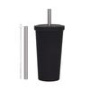 Thermal Control Vacuum Straw Cup -Schwarz