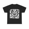 Unisex Adult T Shirt Geometric Black White Art Deco Classic Vintage Style Tee
