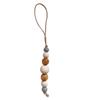 10Pcs Wooden Beads Ornament Wood Beaded Christmas Tree Decoration For Wall Window Staircase Holiday Party Decoration