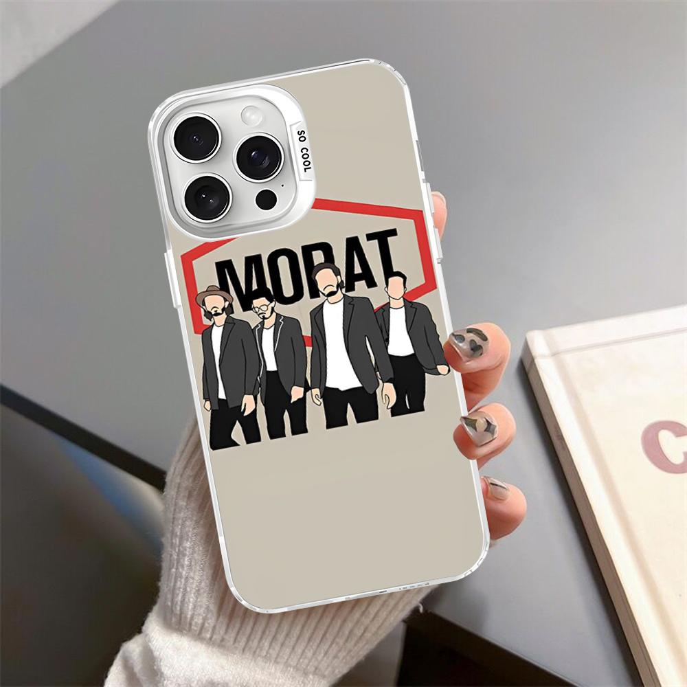 

Morat music Phone Case For iPhone 16 15 14 13 12 11 Pro Max X XR XSMAX Matte Shockproof Back Cover iPhone 11