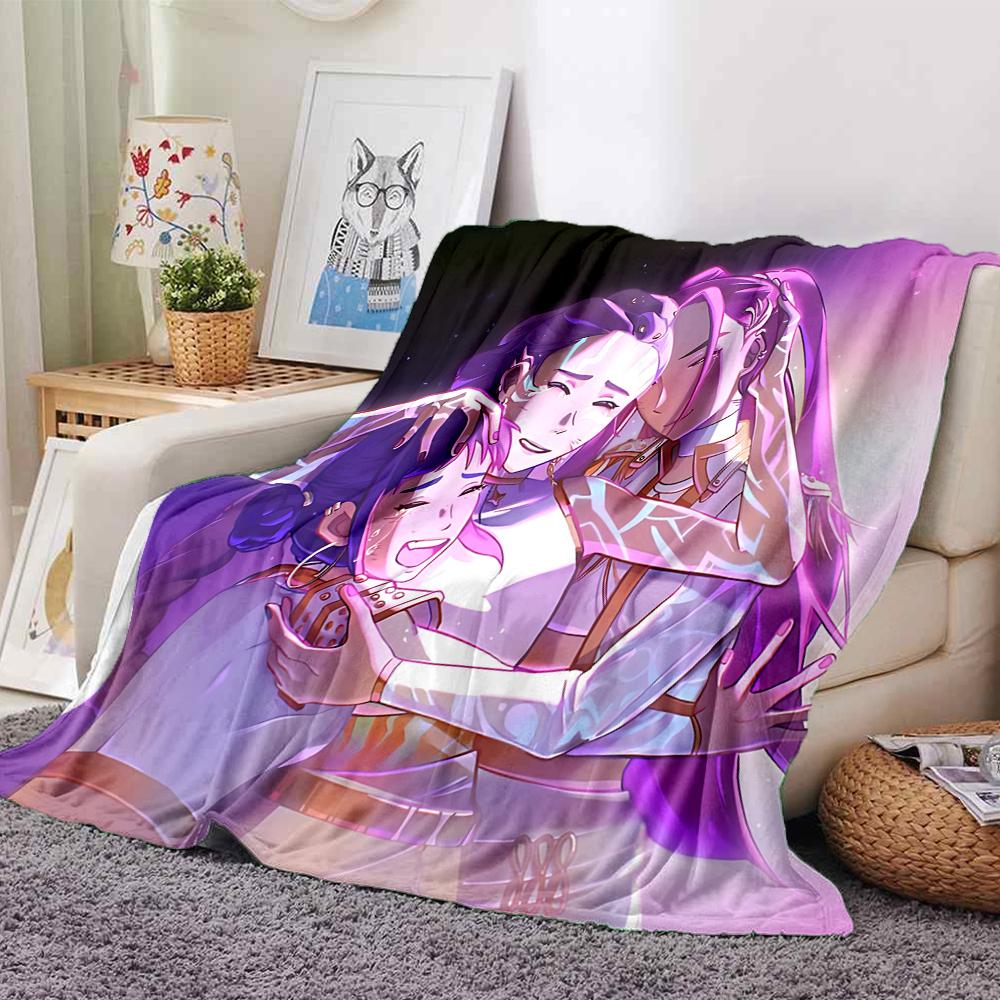 1Pc Purple Embrace Blanket For Couch Bed Plush Cozy Fuzzy Blanket Super Soft Warm Blankets For Fall And Winter 0918203