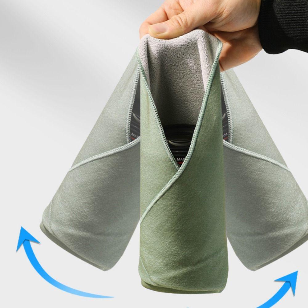 Wrapping Cloth Photography Camera Protective Wrap Plush Foldable Camera Bag Cover  Camera Lens